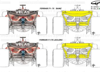 FERRARI RECORTO LA VELOCIDAD EN RECTA. COMO LO HIZO ?