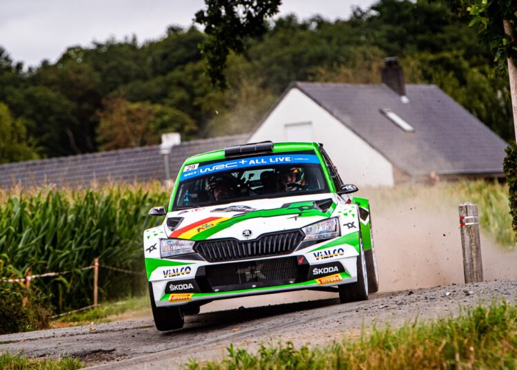 MARCO BULACIA WILKINSON “ARDECA Y PRES RALLY”  BÉLGICA MARCHA  CUARTO